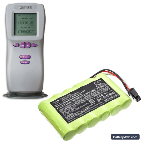 X-Rite Coloreye XTH Replacement Battery, 7.2V, 1800mAh, Ni-MH 6