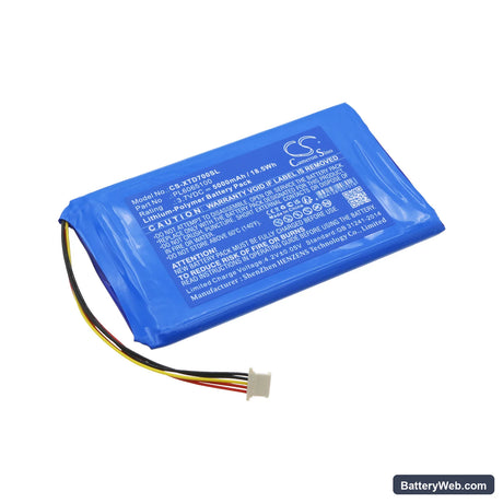 XTOOL AutoPropad Basic Key Programmer Replacement Battery, 3.7V, 5000mAh, Li-Polymer 1