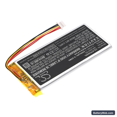 XTOOL TP200 Replacement Battery, 3.7V, 2500mAh, Li-Polymer 2