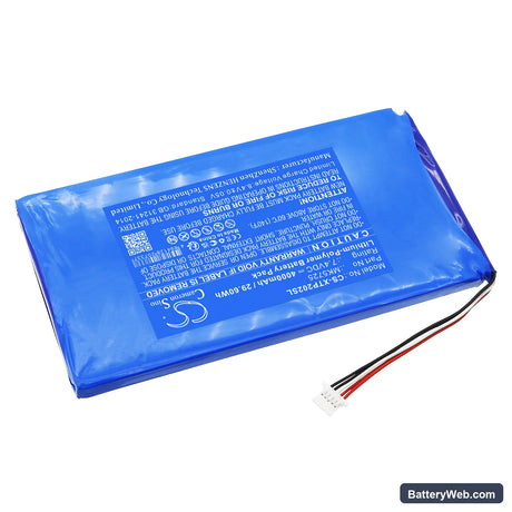 XTOOL X100 Pad2 Replacement Battery, 7.4V, 4000mAh, Li-Polymer 2