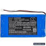 XTOOL P52 Replacement Battery, 7.4V, 4000mAh, Li-ion 3