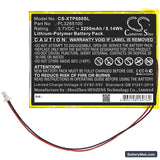 XTOOL EZ300 Replacement Battery, 3.7V, 2200mAh, Li-Polymer 3