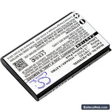Custom Battery Pack Replacement Battery, 3.7V, 1100mAh, Li-ion 2