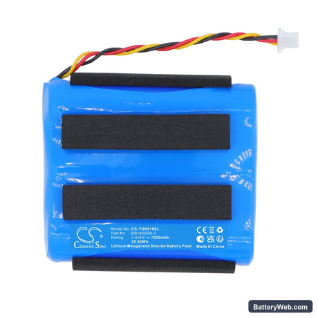 Yadom Ercogener GPS trackers Replacement Battery, 3.6V, 7200mAh, Li-MnO2 3