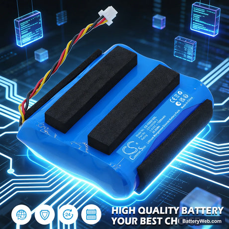 Yadom Ercogener GPS trackers Replacement Battery, 3.6V, 7200mAh, Li-MnO2 6