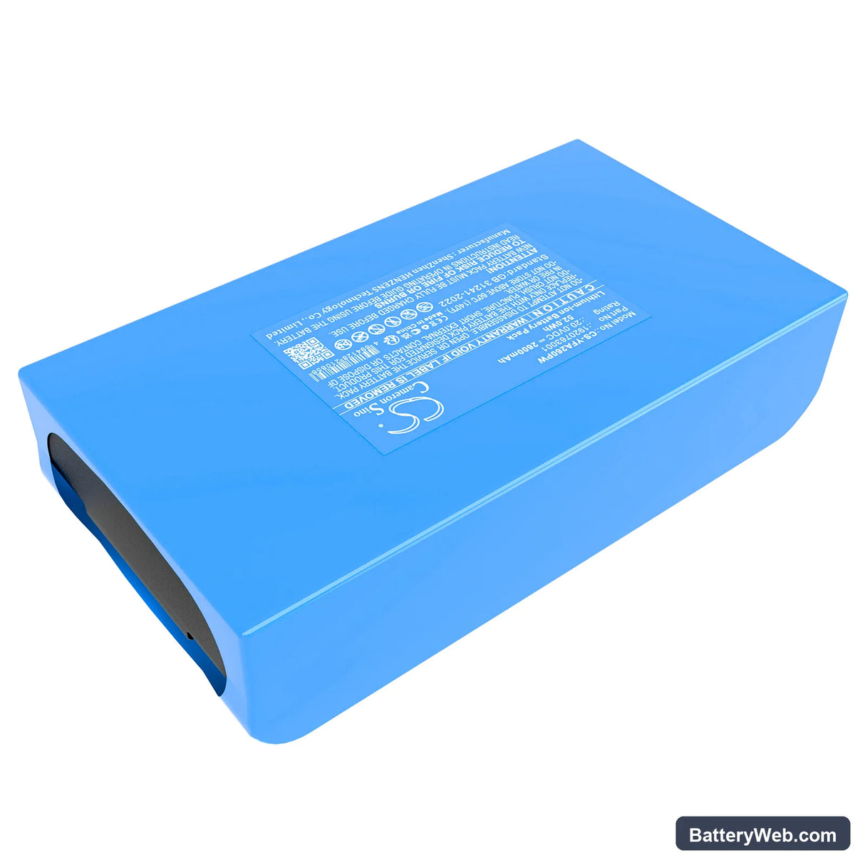 Yard Force Easymow 260 Replacement Battery, 20V, 2600mAh, Li-ion 2