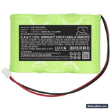 Yamaha PRCX Replacement Battery, 3.6V, 4500mAh, Ni-MH 3