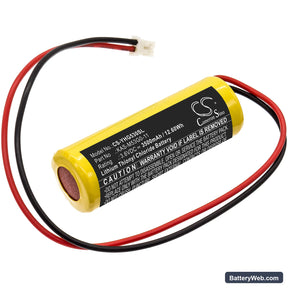 Yamaha KAS-M53G0-10 Replacement Battery, 3.6V, 3500mAh, Li-SOCl2 1