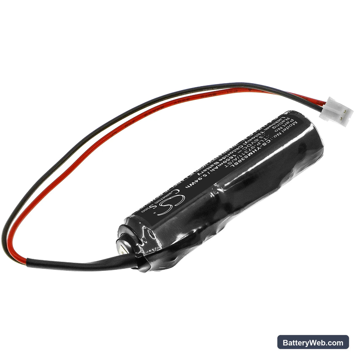 Yamaha TS-X Replacement Battery, 3.6V, 1650mAh, Li-SOCl2 2