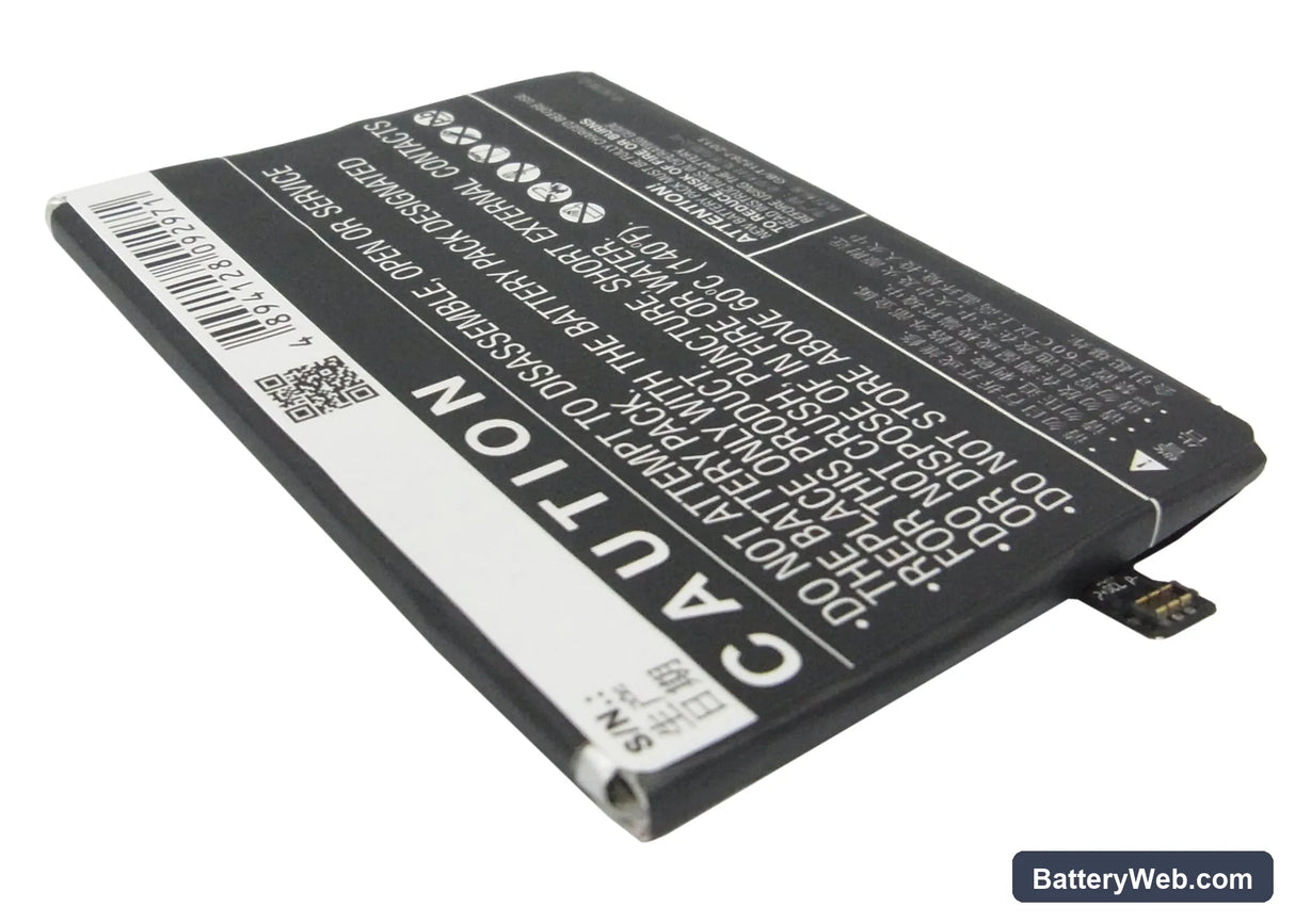 OnePlus One Replacement Battery, 3.8V, 3100mAh, Li-Polymer 3