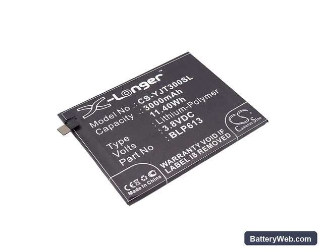 OnePlus 3 Replacement Battery, 3.8V, 3000mAh, Li-Polymer 1
