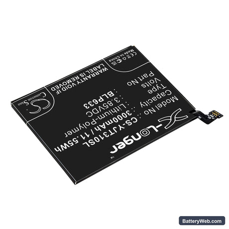 OnePlus 3T Replacement Battery, 3.85V, 3000mAh, Li-Polymer 2