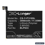 OnePlus 3T Replacement Battery, 3.85V, 3000mAh, Li-Polymer 5