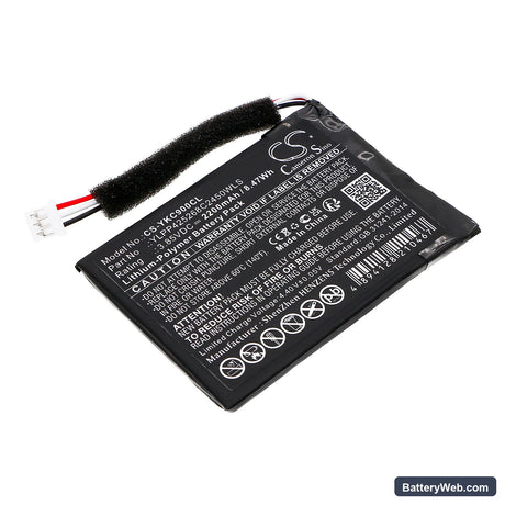 Yealink CP900 Replacement Battery, 3.85V, 2200mAh, Li-Polymer 1
