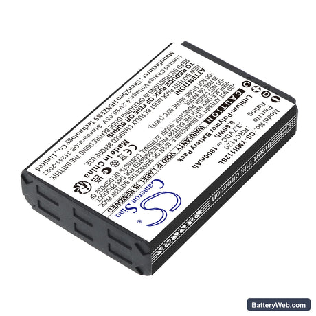 Yamaha RM-WGL Replacement Battery, 3.7V, 1800mAh, Li-Polymer 2