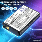 Yamaha RM-WGL Replacement Battery, 3.7V, 1800mAh, Li-Polymer 7