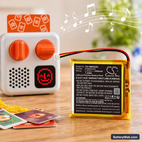 Yoto YM002 Replacement Battery, 3.8V, 1900mAh, Li-Polymer 7