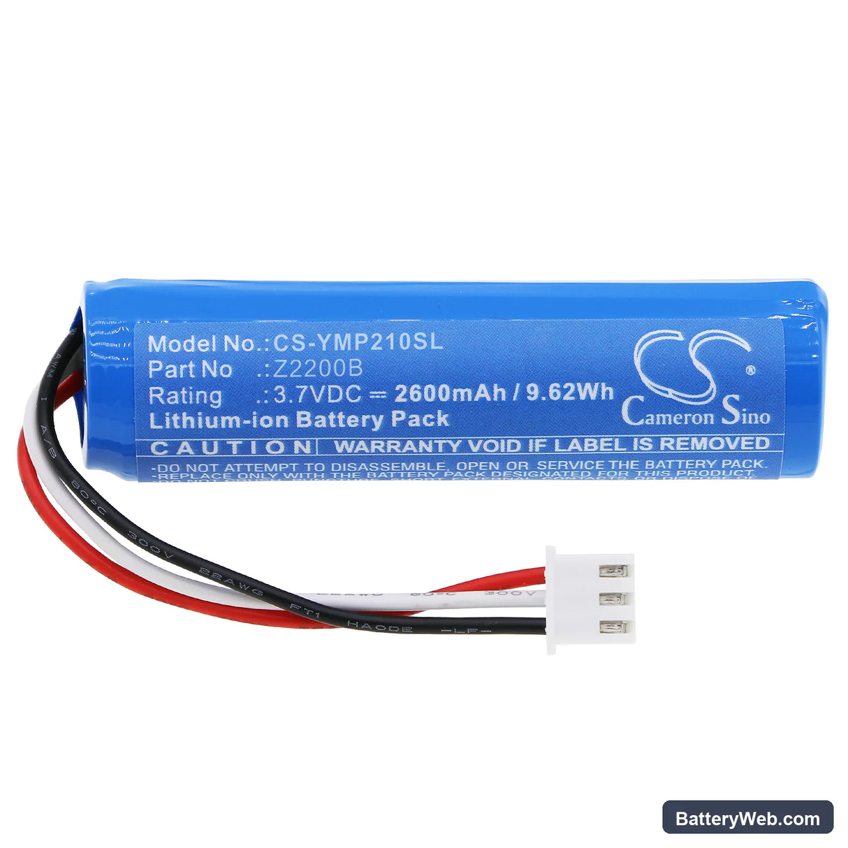 Yeacomm P21 4G Replacement Battery, 3.7V, 2600mAh, Li-ion 3