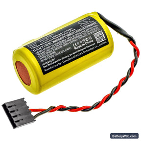 Yaskawa Yasnac MX3 Replacement Battery, 3V, 5000mAh, Li-MnO2 1