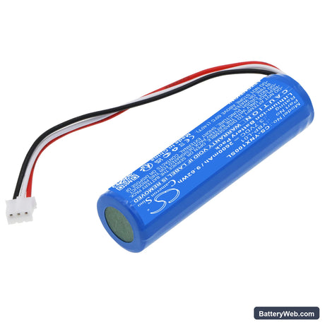 Yamaha NX-P100 Replacement Battery, 3.7V, 2600mAh, Li-ion 2