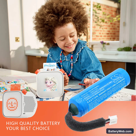 Yoto YP004 Replacement Battery, 3.7V, 5000mAh, Li-ion 6