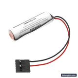 Yaskawa JEFMC-CU10 Replacement Battery, 3.6V, 2700mAh, Li-SOCl2 2