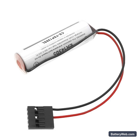 Yaskawa JEFMC-CU10 Replacement Battery, 3.6V, 2700mAh, Li-SOCl2 2