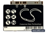 Sony Ericsson Z600 Replacement Battery, 3.7V, 750mAh, Li-ion 6