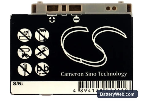 Sony Ericsson Z600 Replacement Battery, 3.7V, 750mAh, Li-ion 6