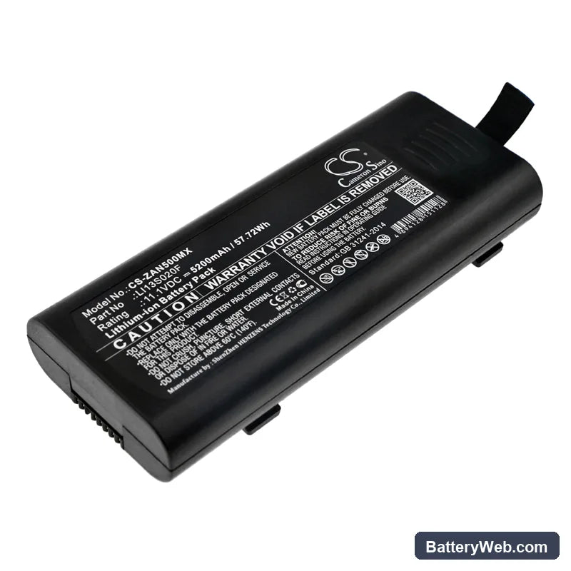 Zondan Apollo N5 Replacement Battery, 11.1V, 5200mAh, Li-ion 1
