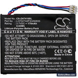 ZTE Z6200MEX Replacement Battery, 3.7V, 170mAh, Li-Polymer 3