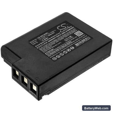Zebra Cameo 3 Replacement Battery, 7.2V, 1800mAh, Ni-MH 1