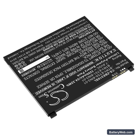 Zebra ET51 Windows OS Replacement Battery, 7.6V, 3200mAh, Li-Polymer 2