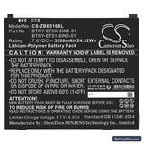 Zebra ET51 Windows OS Replacement Battery, 7.6V, 3200mAh, Li-Polymer 3