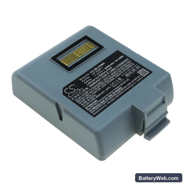 Zebra QL420 Replacement Battery, 7.4V, 6800mAh, Li-ion 1