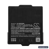 Zebra WS50 Replacement Battery, 3.85V, 2400mAh, Li-ion 5