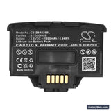 Zebra WS50 Replacement Battery, 3.8V, 1300mAh, Li-ion 5