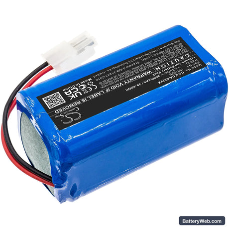 Zaco A4s Replacement Battery, 14.8V, 2600mAh, Li-ion 2