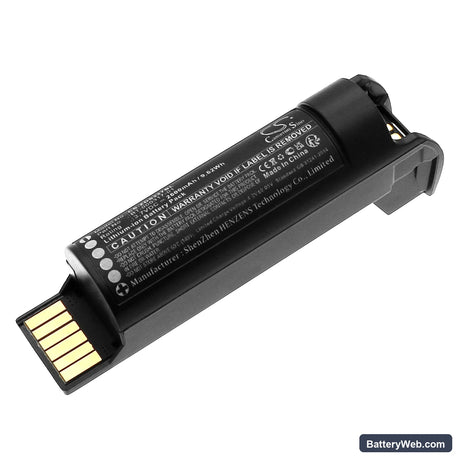 Zebra DS2278 Replacement Battery, 3.7V, 2600mAh, Li-ion 1