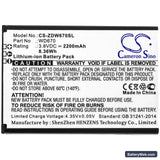Nubia MF673 Replacement Battery, 3.8V, 2200mAh, Li-ion 3