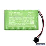 Zede Single Micro Injection Pump Replacement Battery, 14.4V, 2000mAh, Ni-MH 3