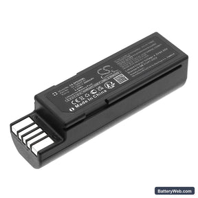 Zebra RFD2000 Replacement Battery, 3.7V, 2600mAh, Li-ion 1