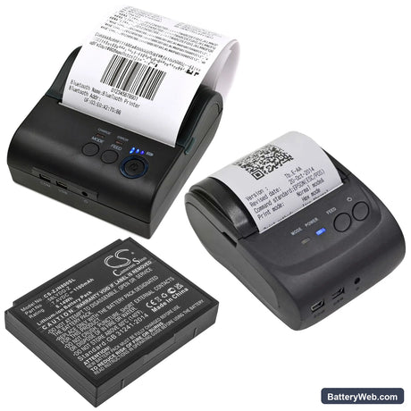 Zjiang ZJ-8001 Replacement Battery, 7.4V, 1100mAh, Li-ion 6