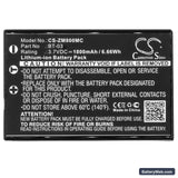 PRAKTICA Luxmedia Z35 Replacement Battery, 3.7V, 1800mAh, Li-ion 3