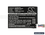ZTE 203Z Replacement Battery, 3.8V, 5000mAh, Li-Polymer 5