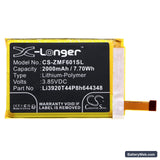 ZTE Pocket WiFi 601ZT Replacement Battery, 3.85V, 2000mAh, Li-Polymer 3