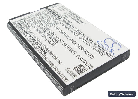 MTS 831FT Replacement Battery, 3.7V, 2000mAh, Li-ion 1