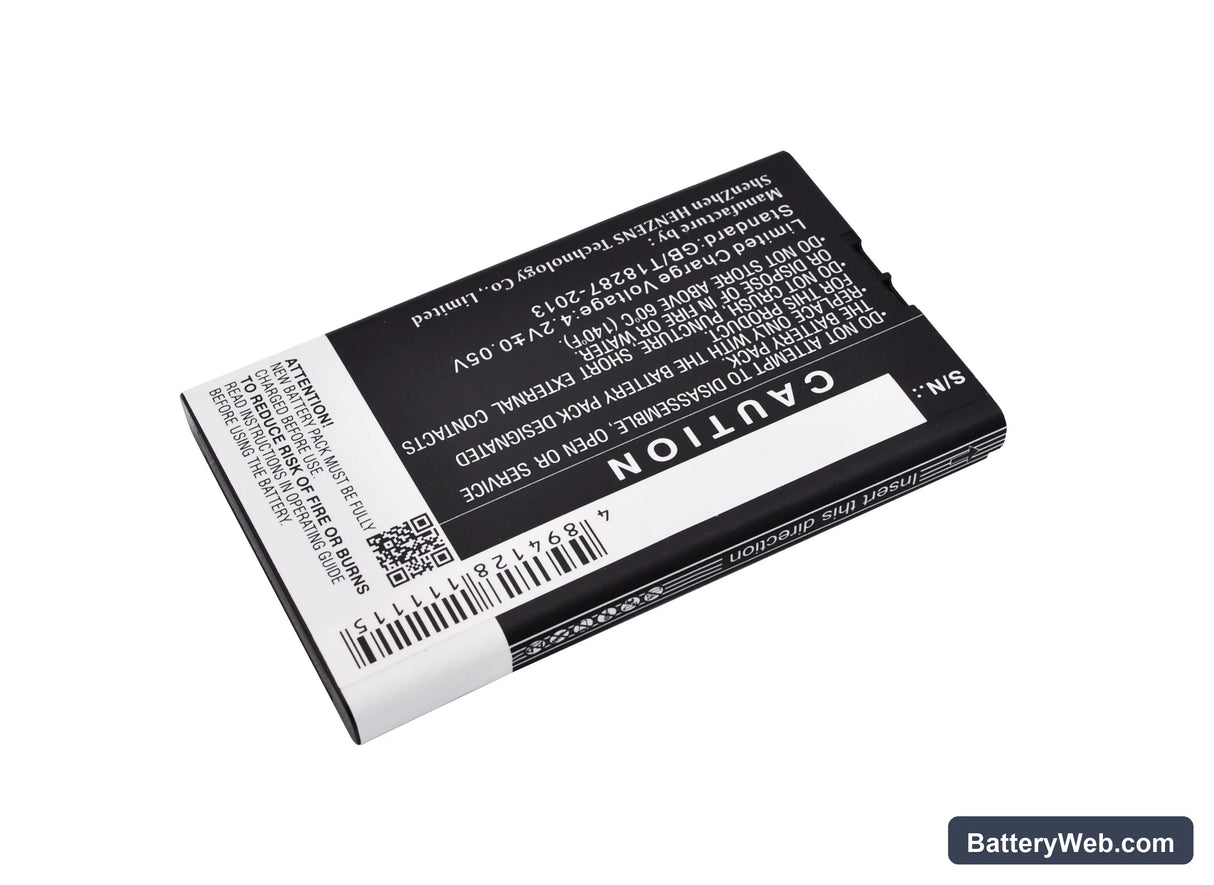 AT&T Velocity 4G LTE Replacement Battery, 3.7V, 3000mAh, Li-Polymer 3