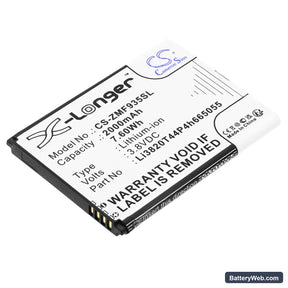 ZTE MF935 Replacement Battery, 3.8V, 2000mAh, Li-ion 1