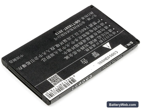 ZTE MF975 Replacement Battery, 3.7V, 2500mAh, Li-Polymer 4